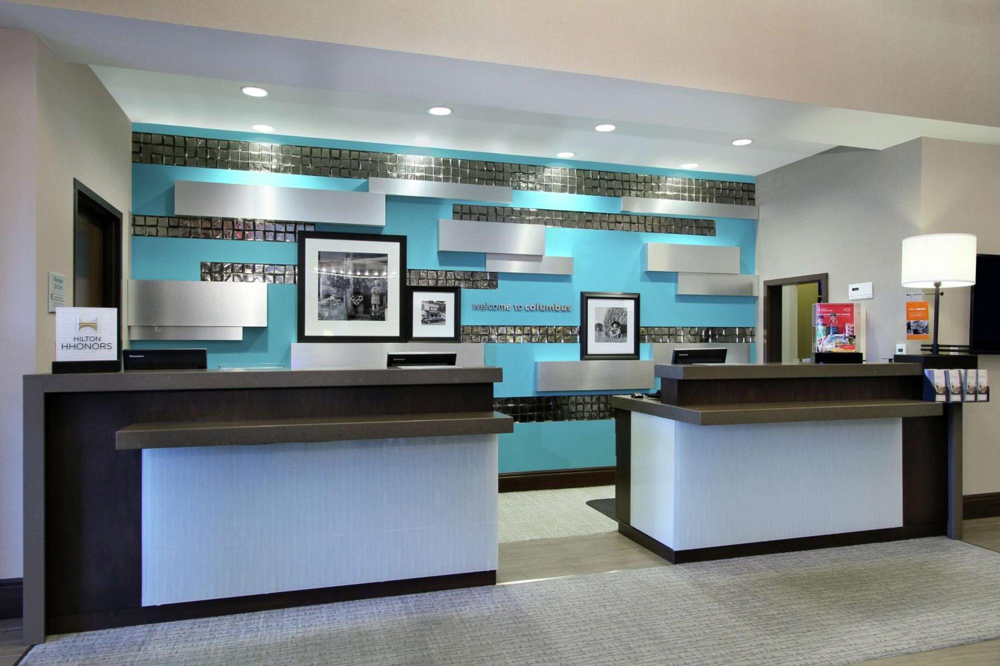 Hampton Inn & Suites Columbus/University Area מראה חיצוני תמונה