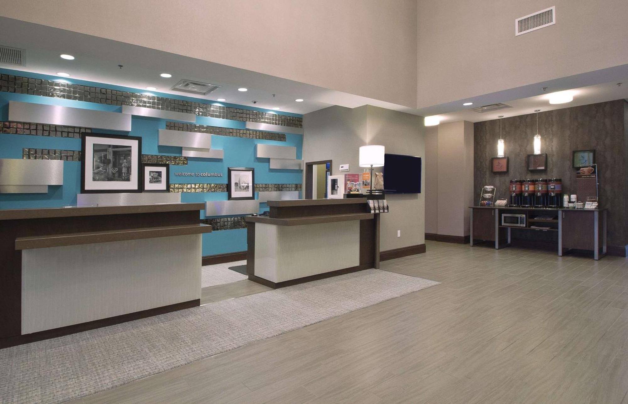 Hampton Inn & Suites Columbus/University Area מראה חיצוני תמונה